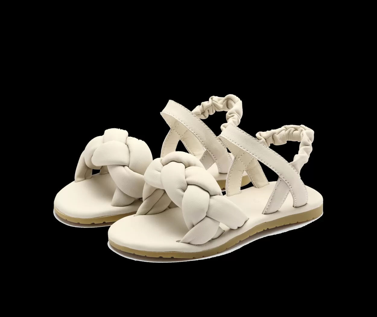 Donsje Amsterdam Benz Sandals | Cream Sheep Leather Creamsheepleather Outlet