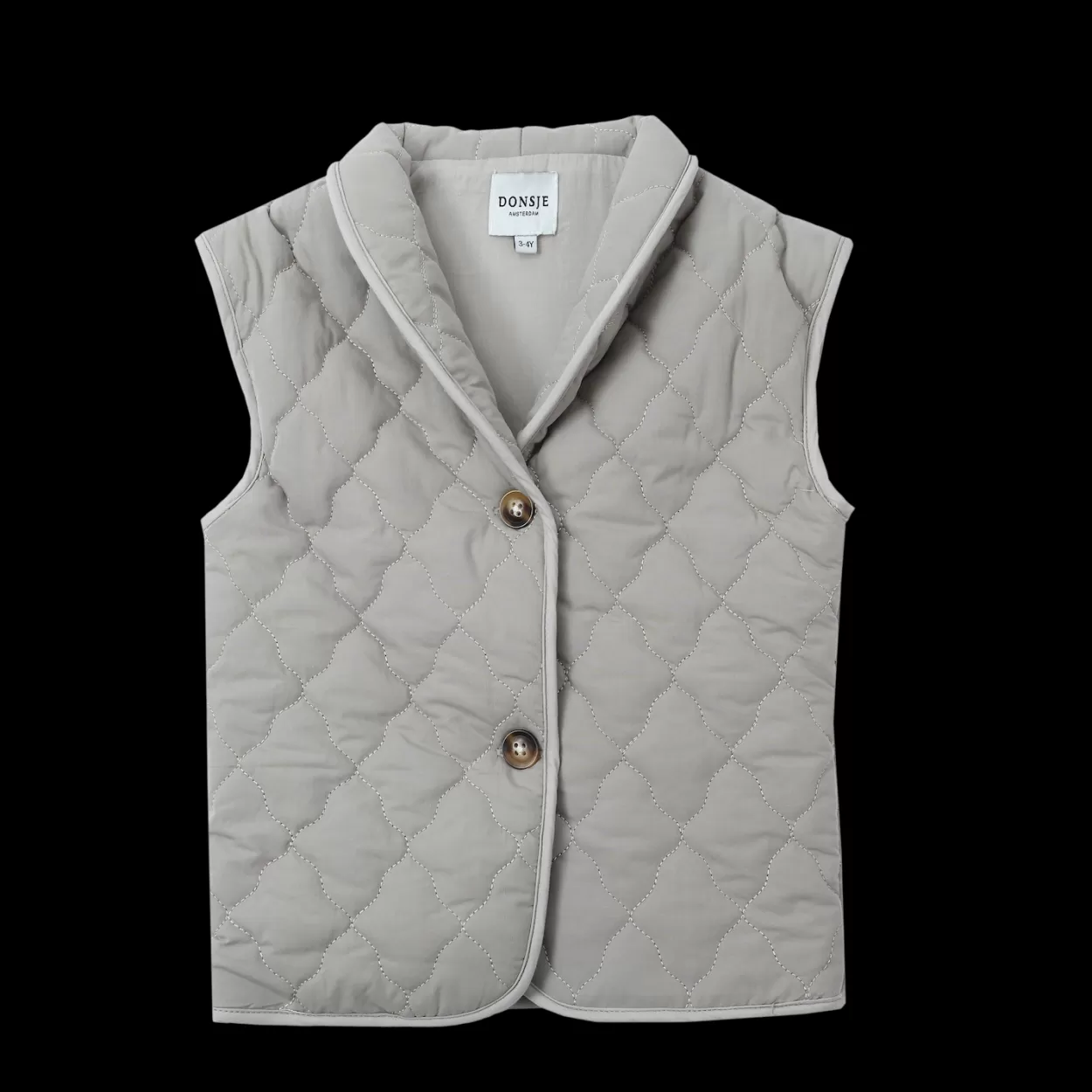 Donsje Amsterdam Blom Gilet | Stone Grey Stonegrey Shop