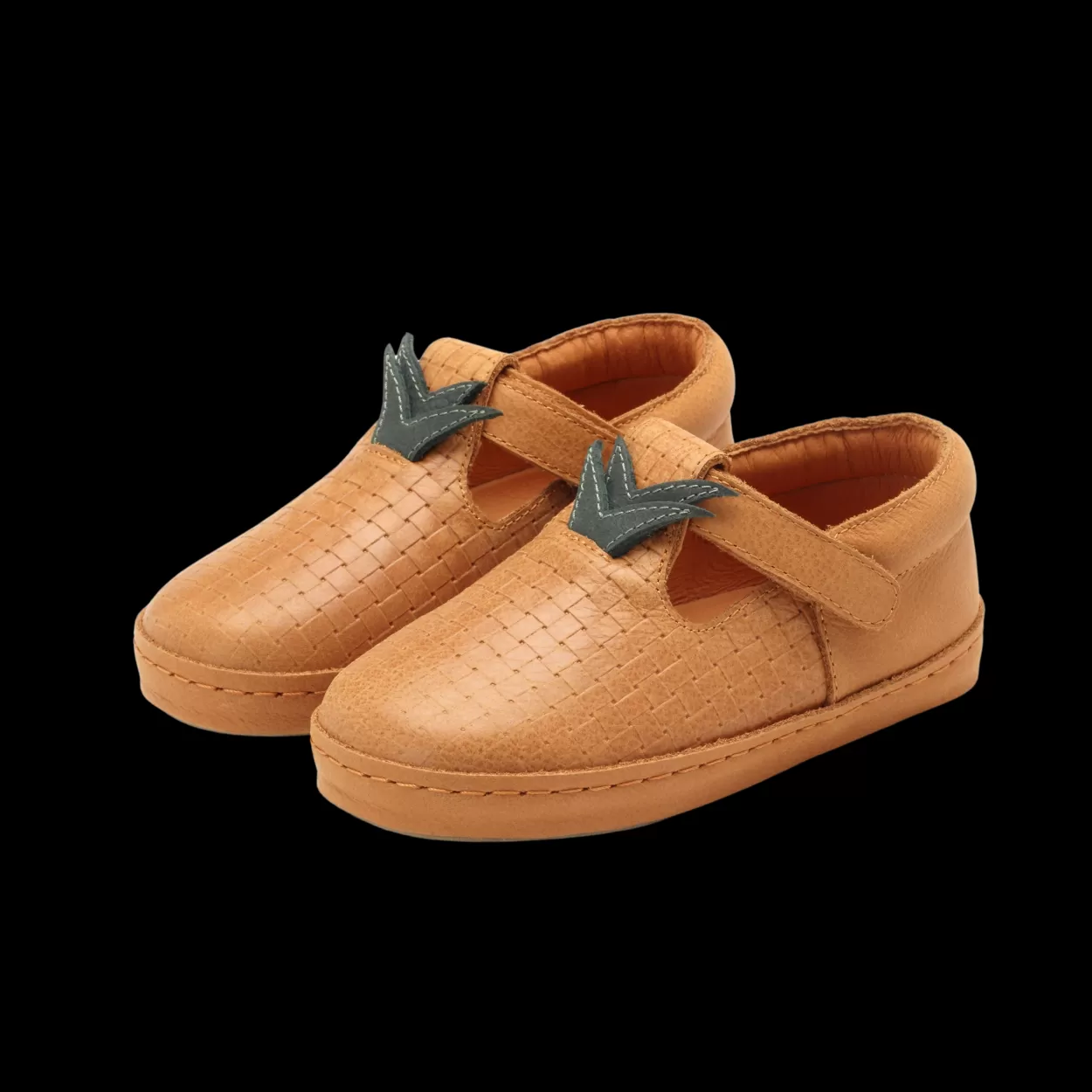 Donsje Amsterdam Bowi Shoes | Pineapple | Caramel Leather Caramelleather Sale