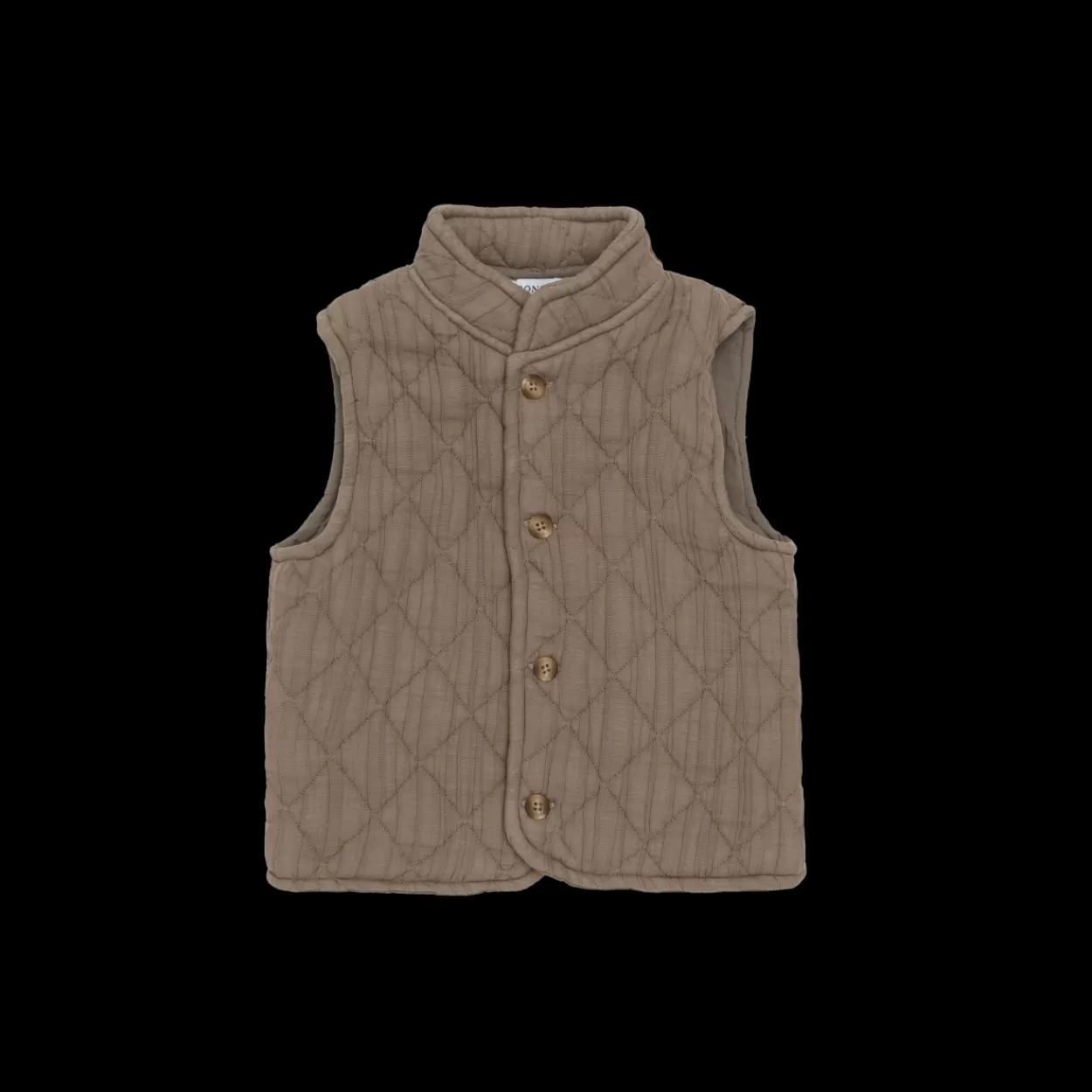 Donsje Amsterdam Brieck Waistcoat | Dusty Brown Dustybrown Fashion