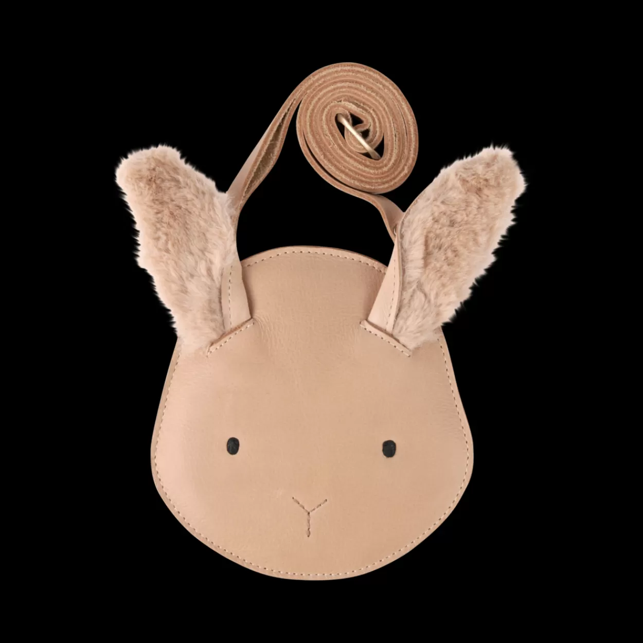 Donsje Amsterdam Britta Exclusive Purse | Fluffy Bunny | Light Rust Leather Lightrustleather Discount