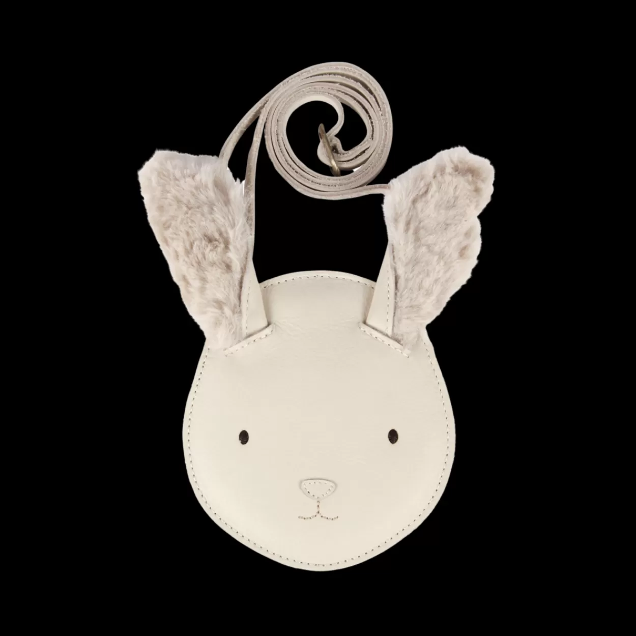 Donsje Amsterdam Britta Exclusive Purse | Rabbit | Cream Leather Creamleather Best