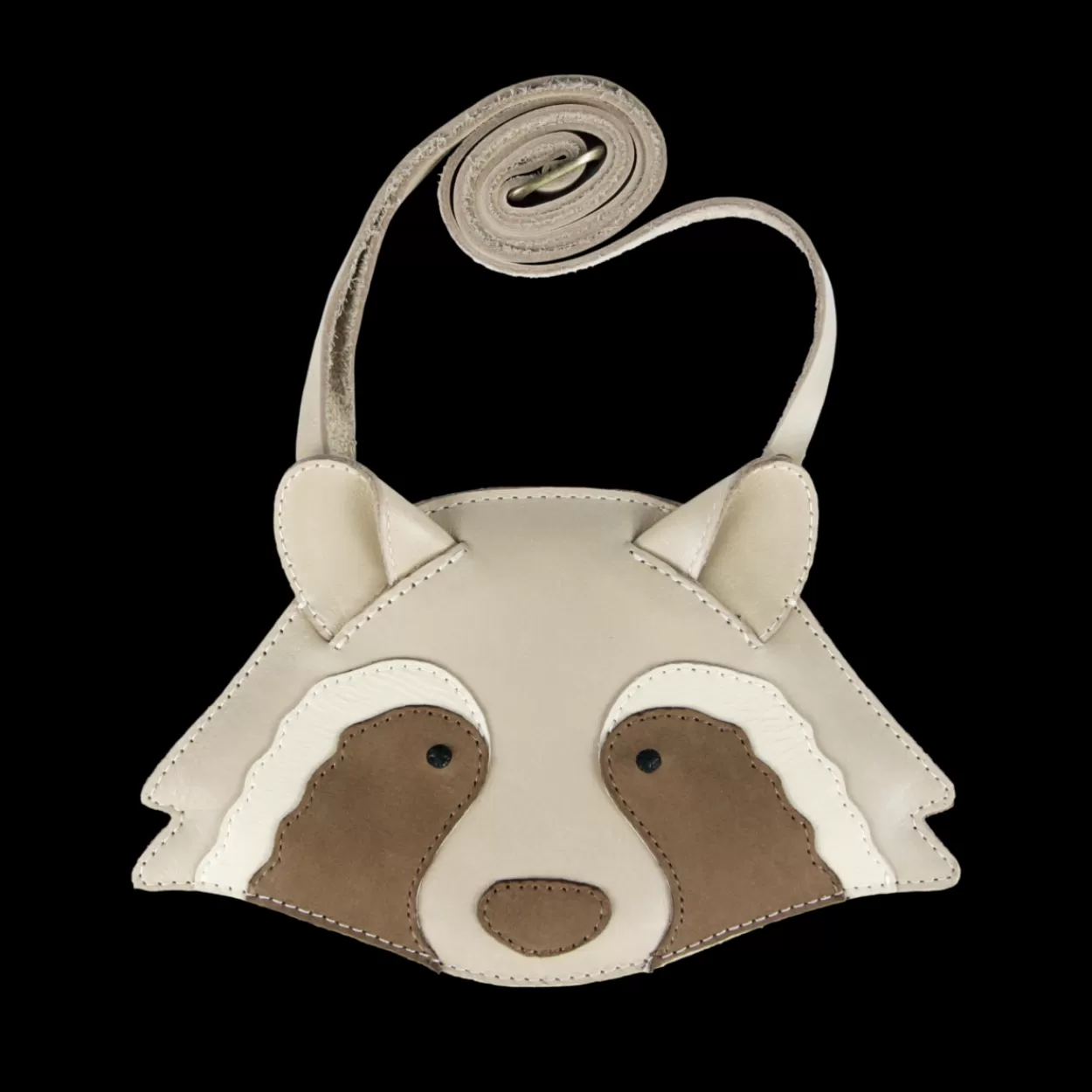 Donsje Amsterdam Britta Special Purse | Raccoon | Ivory Classic Leather Ivoryclassicleather Store