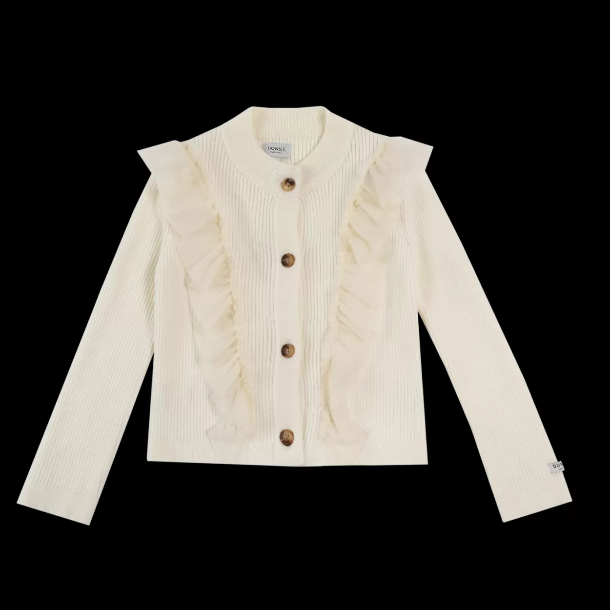 Donsje Amsterdam Darine Cardigan | Warm White Warmwhite Store