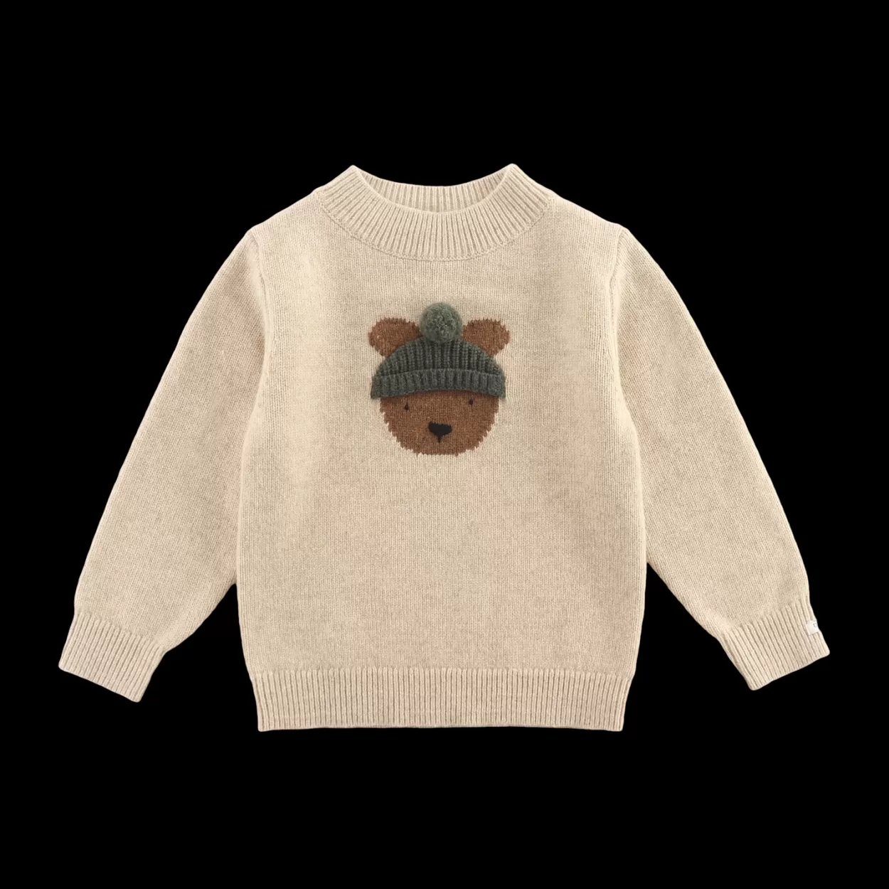 Donsje Amsterdam Denn Merino Wool Sweater | Bear | Biscotti Melange Biscottimelange Hot