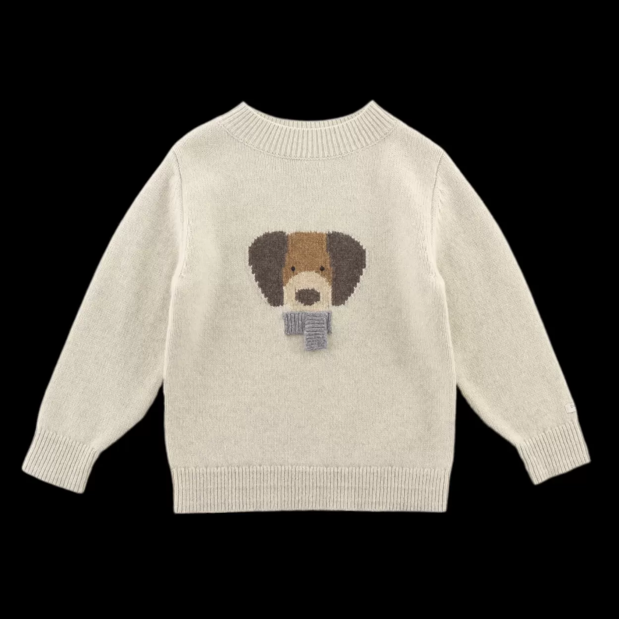 Donsje Amsterdam Denn Merino Wool Sweater | Dog | Arctic Ivory Melange Arcticivorymelange Sale