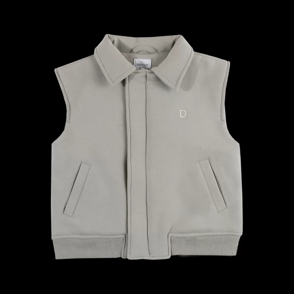 Donsje Amsterdam Druun Gilet | Dusty Green Dustygreen Best