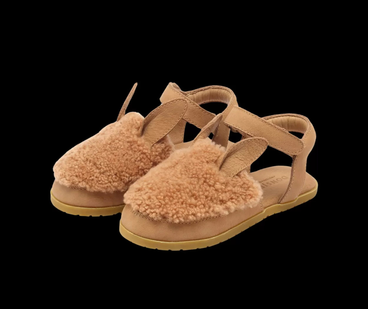 Donsje Amsterdam Els Sandals | Alpaca | Beige Curly Sheep Wool Beigecurlysheepwool New