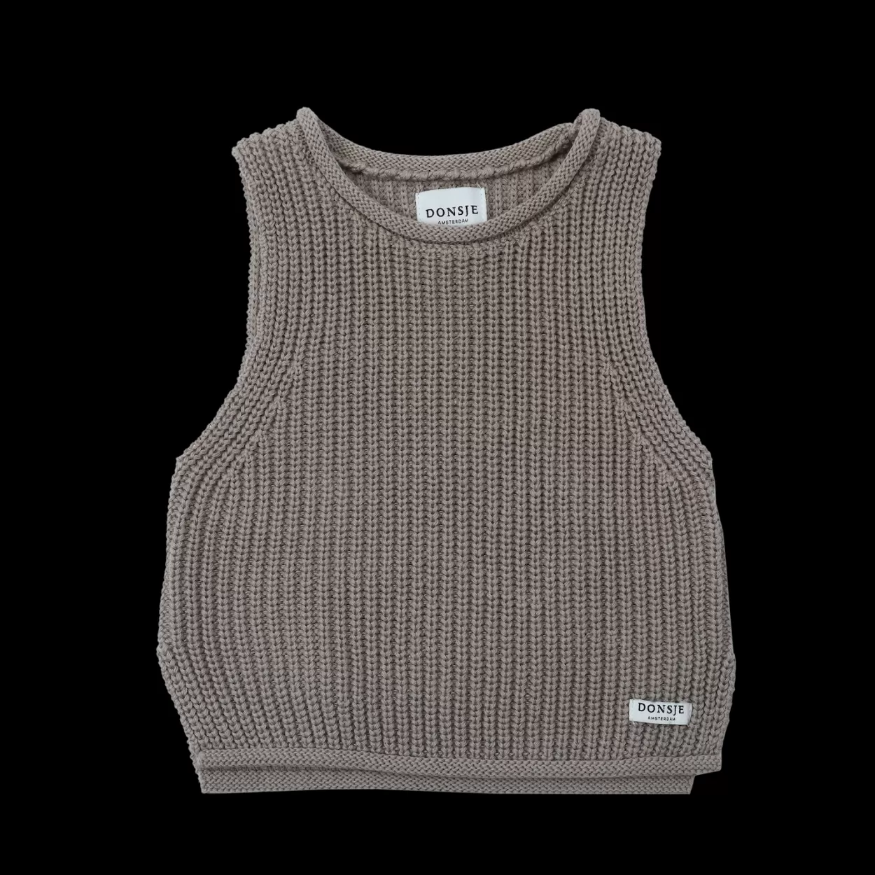 Donsje Amsterdam Faine Vest | Light Taupe Lighttaupe Store