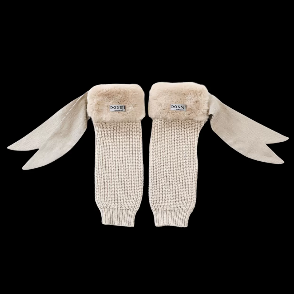 Donsje Amsterdam Fida Legwarmers | Light Teddy Lightteddy Hot