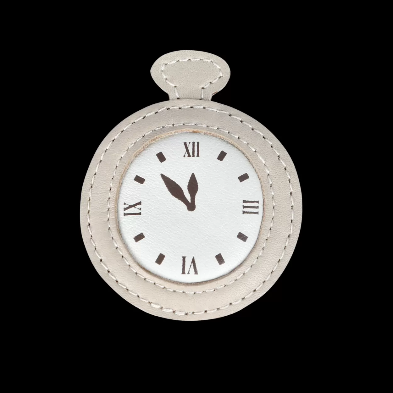 Donsje Amsterdam Guar Clip | Clock | Ivory Classic Leather Ivoryclassicleather Online