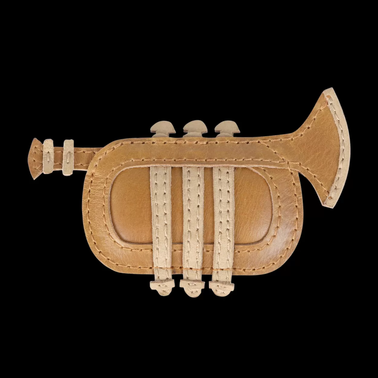 Donsje Amsterdam Guar Clip | Trumpet | Camel Classic Leather Camelclassicleather Hot