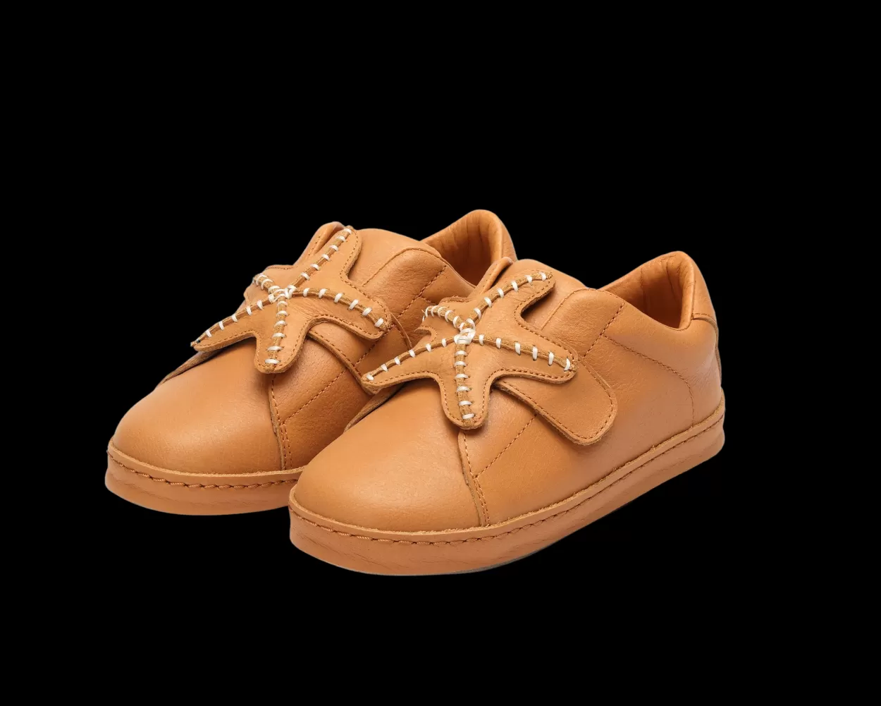 Donsje Amsterdam Hayo | Starfish | Caramel Leather Caramelleather Outlet