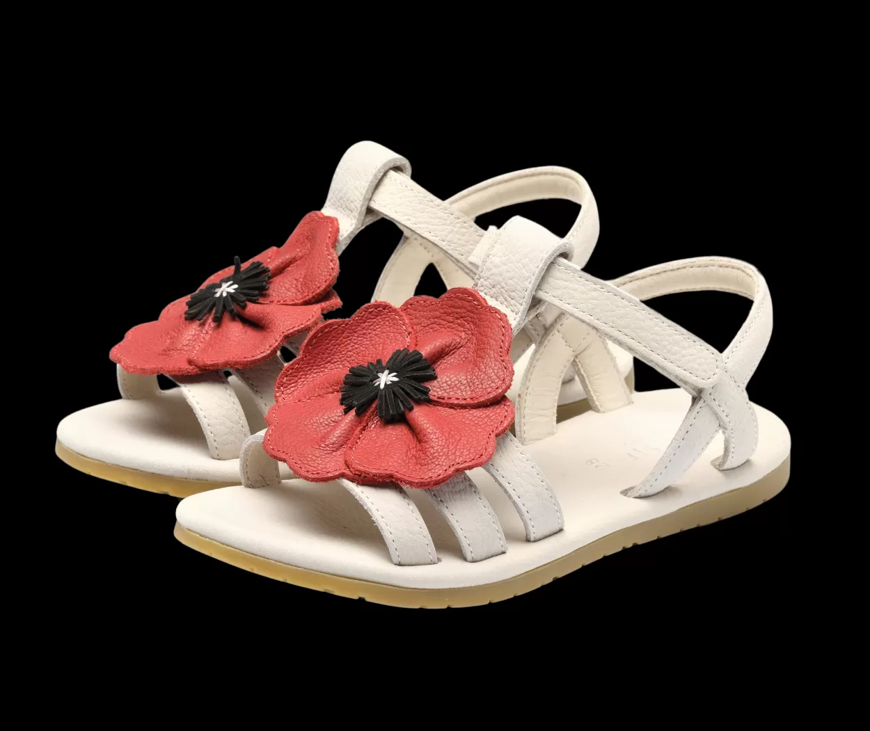 Donsje Amsterdam Iles Fields Sandals | Poppy | Red Clay Leather Redclayleather Best