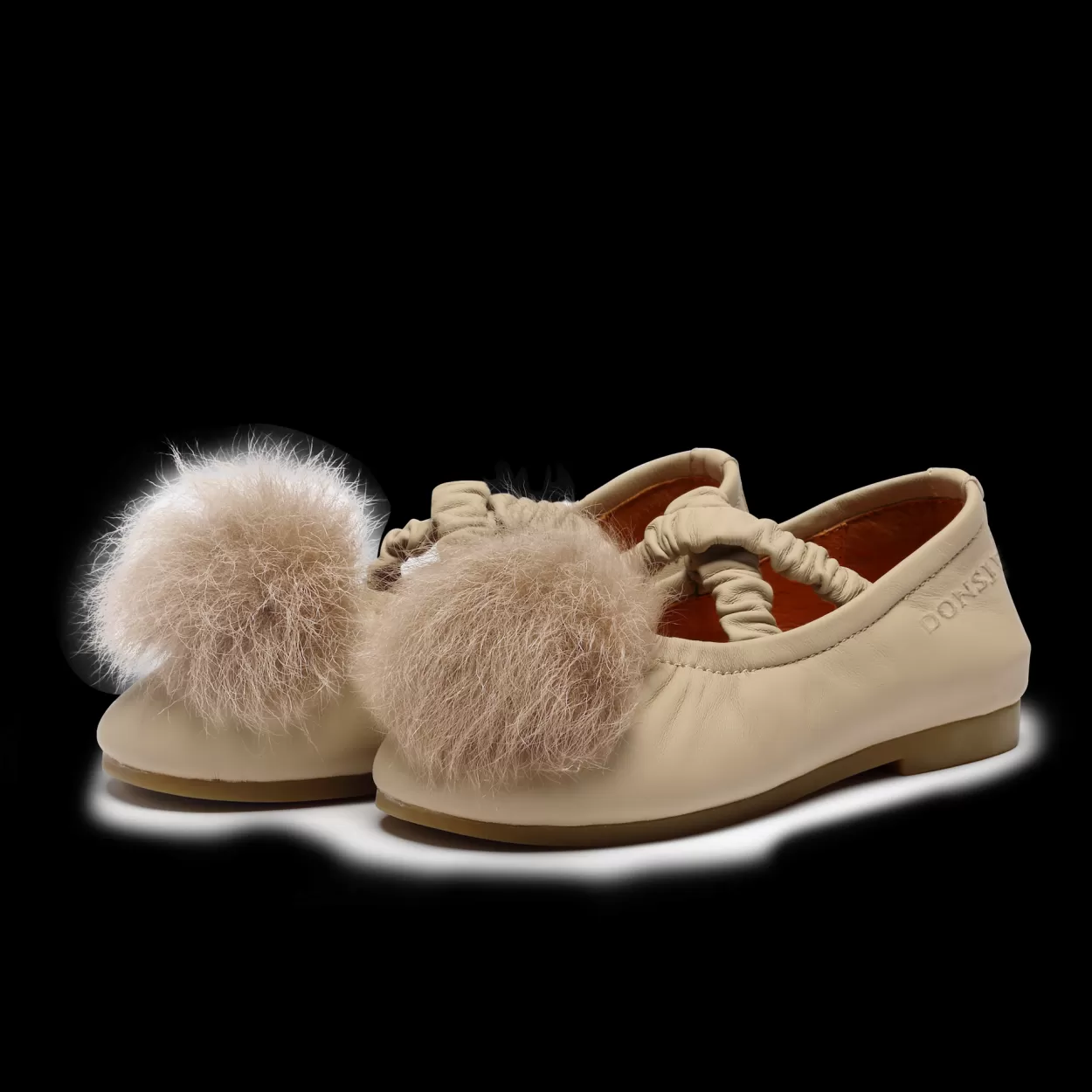 Donsje Amsterdam Izebella Ballerinas | Ivory Sheep Leather Ivorysheepleather Cheap