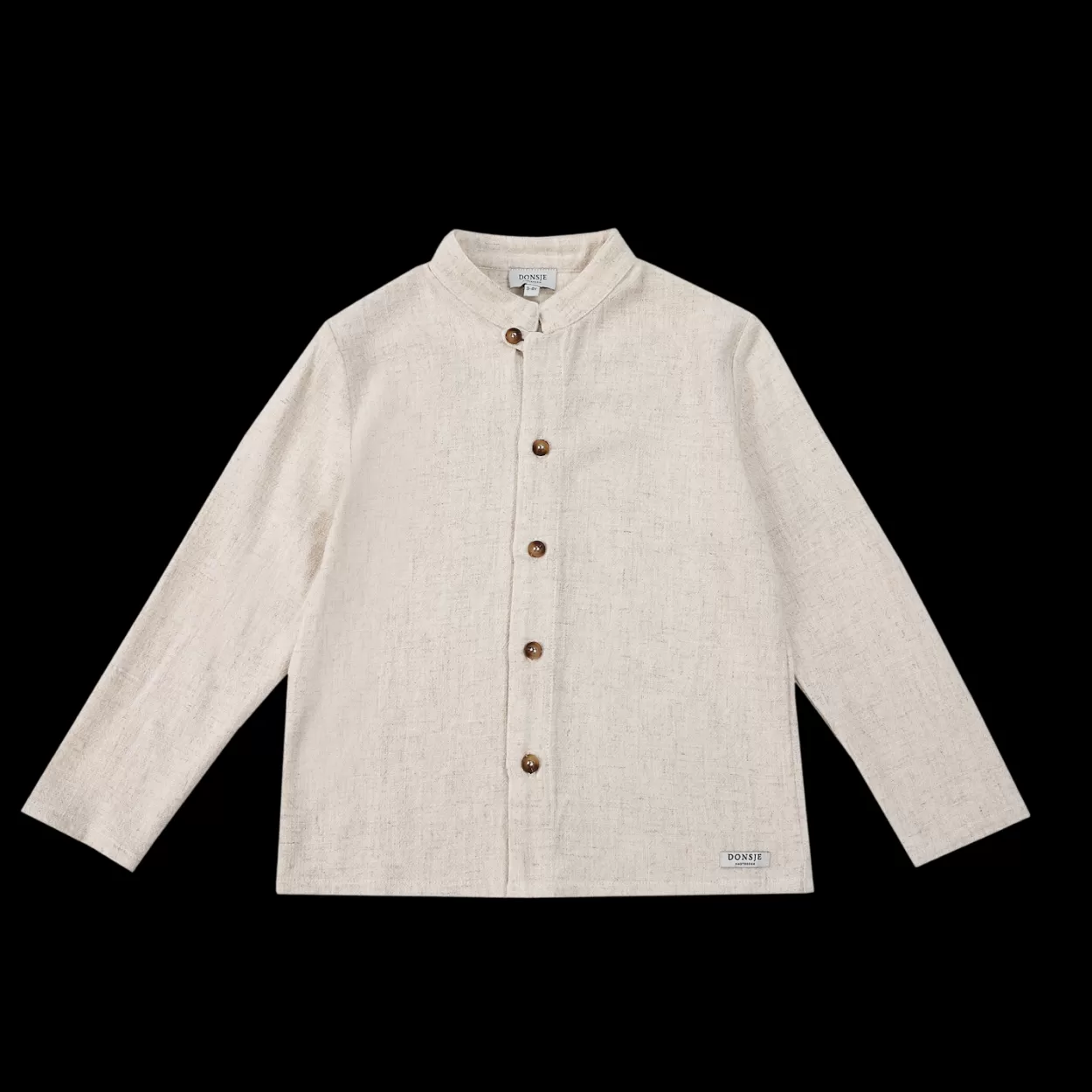 Donsje Amsterdam Jaims Shirt | Warm White Melange Warmwhitemelange Clearance