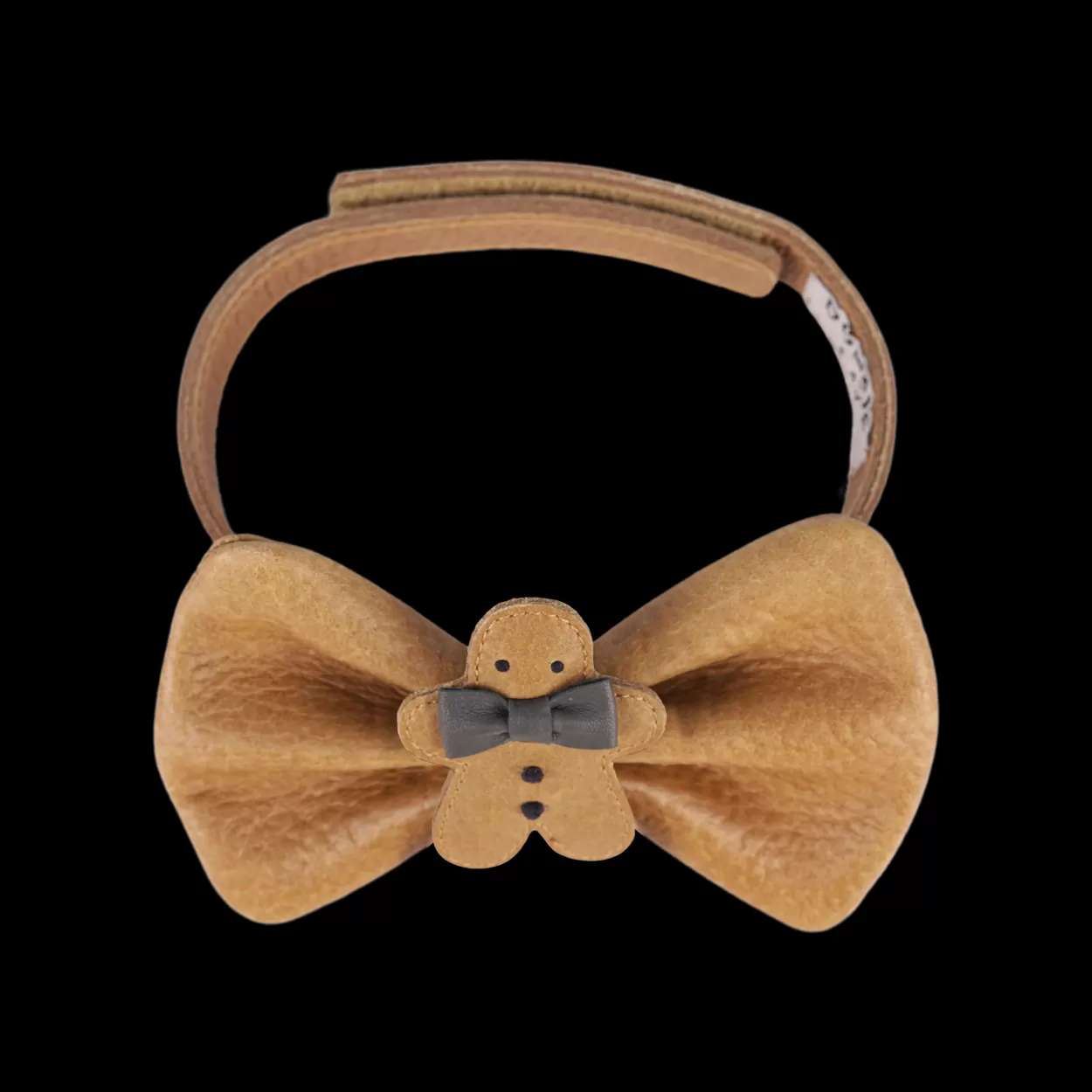 Donsje Amsterdam Jery Bow Tie | Gingerbread | Toast Grain Leather Toastgrainleather Hot