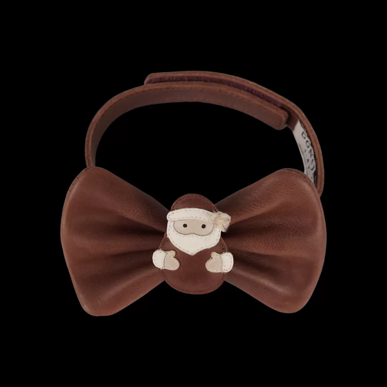 Donsje Amsterdam Jery Bow Tie | Santa | Burgundy Classic Leather Burgundyclassicleather Clearance