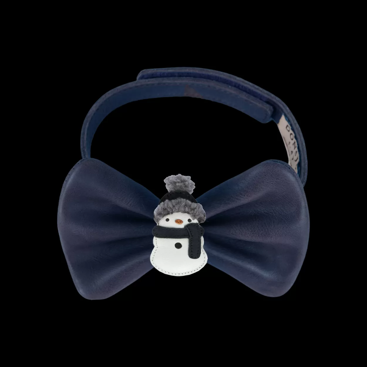 Donsje Amsterdam Jery Bow Tie | Snowman | Navy Nubuck Navynubuck Best