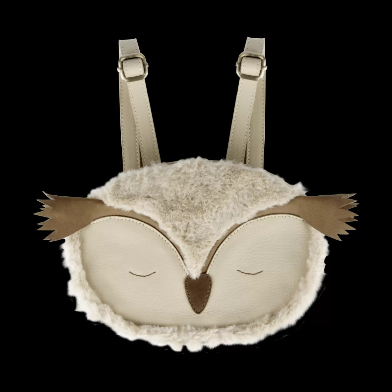 Donsje Amsterdam Kapi Exclusive Backpack | Owl | Ivory Classic Leather Ivoryclassicleather Sale