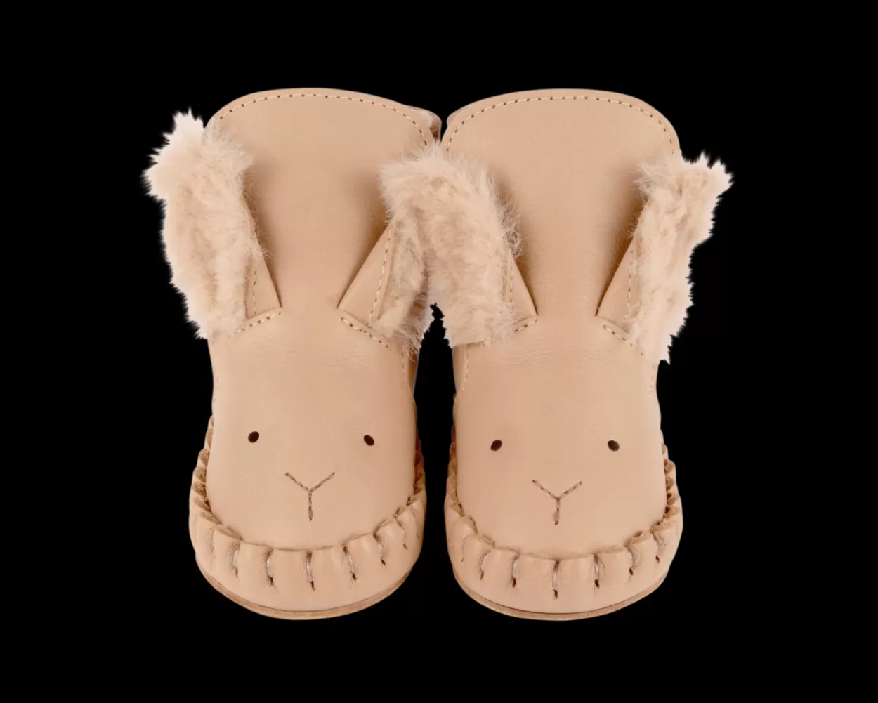 Donsje Amsterdam Kapi Exclusive Booties | Fluffy Bunny | Light Rust Leather Lightrustleather Fashion