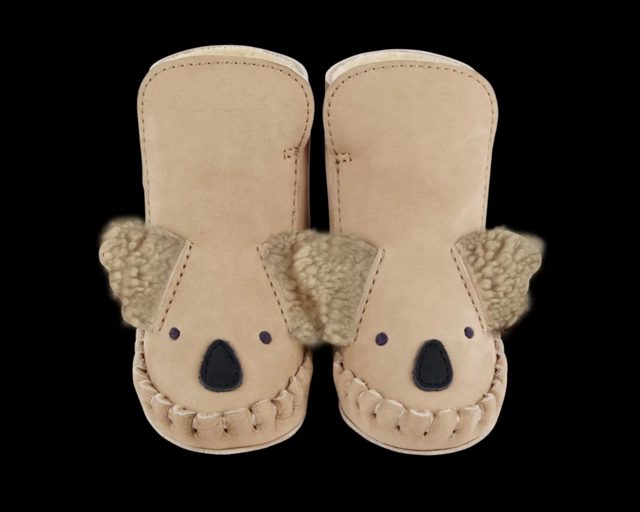 Donsje Amsterdam Kapi Exclusive Booties | Fluffy Koala | Taupe Nubuck Taupenubuck Best