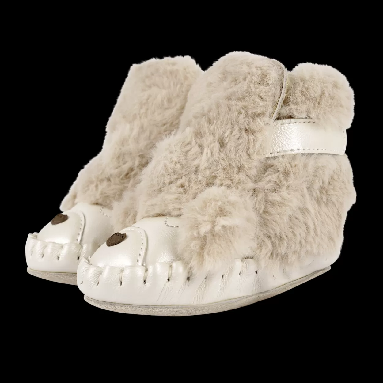 Donsje Amsterdam Kapi Exclusive Booties | Poodle | Light Beige Soft Faux Fur Lightbeigesoftfauxfur Hot