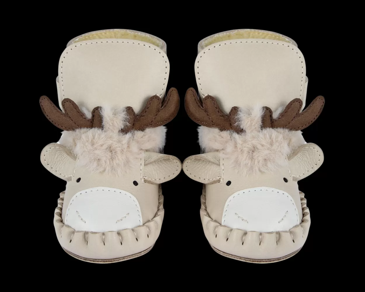 Donsje Amsterdam Kapi Exclusive Booties | Reindeer | Ivory Classic Leather Ivoryclassicleather Outlet