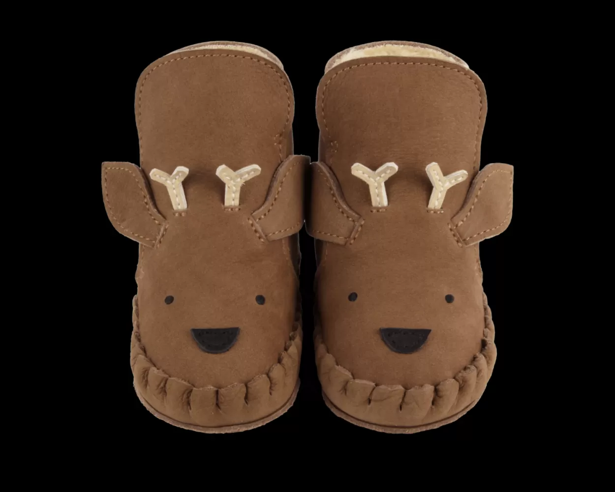 Donsje Amsterdam Kapi Special Booties | Stag | Hazelnut Nubuck Hazelnutnubuck Flash Sale