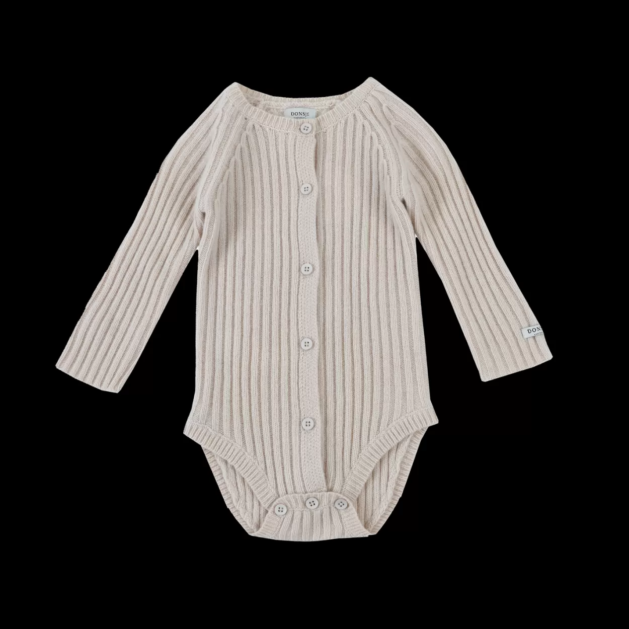 Donsje Amsterdam Kees Merino Wool Romper | Nougat Melange Nougatmelange Sale