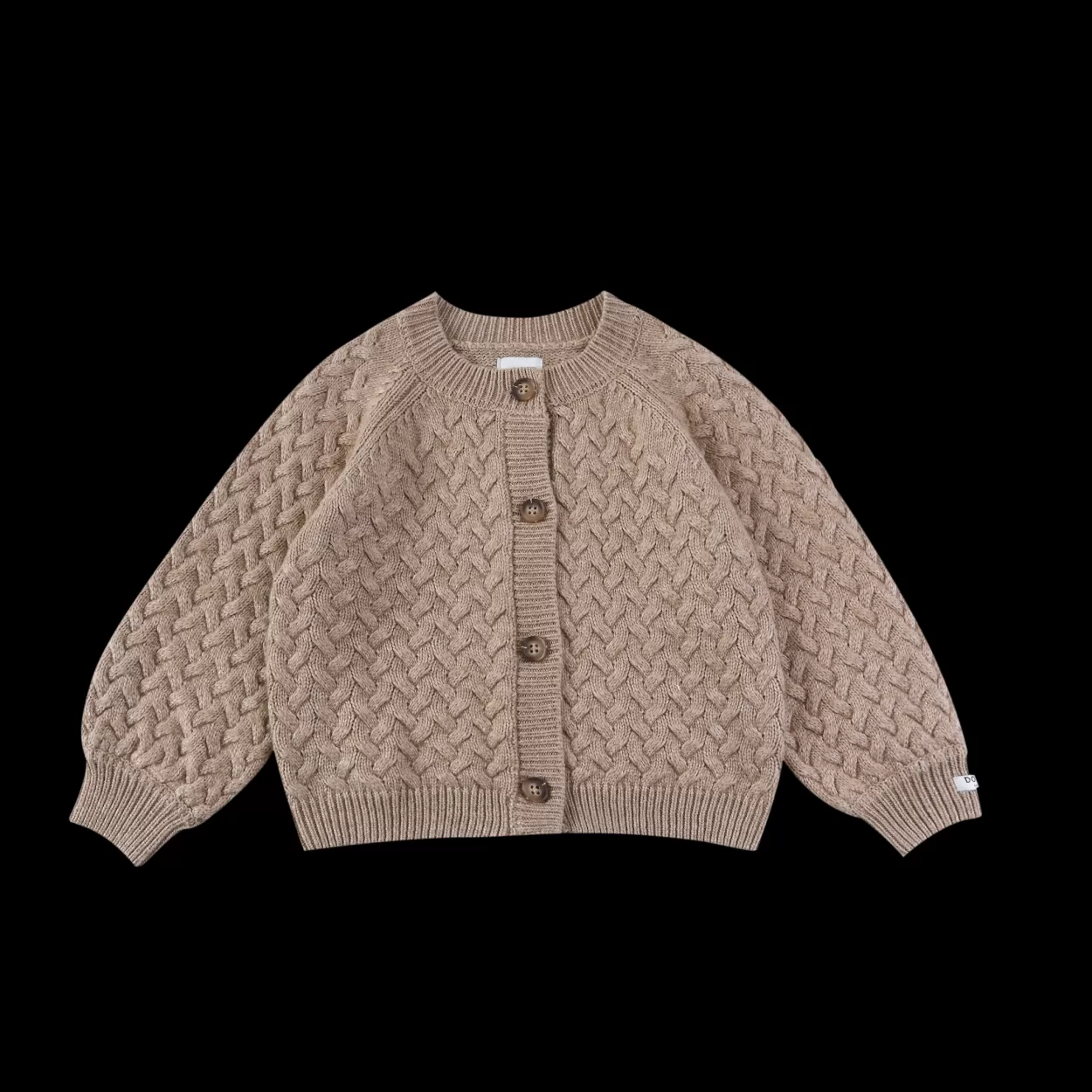 Donsje Amsterdam Loena Cardigan | Latte Melange Lattemelange Online