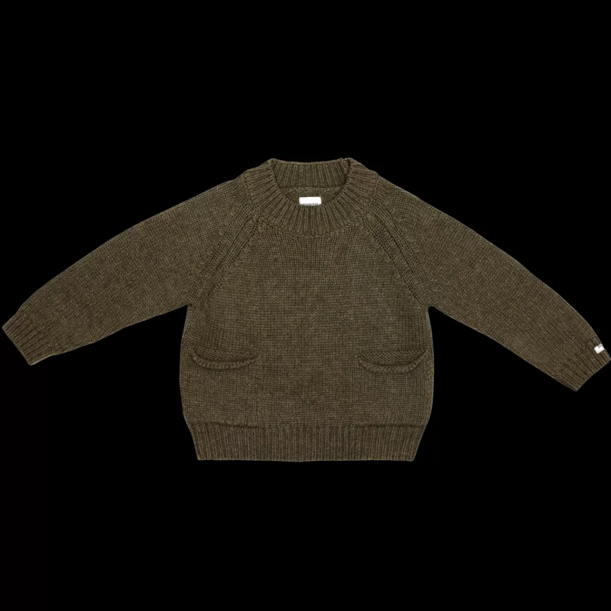 Donsje Amsterdam Louc Sweater | Forest Green Melange Forestgreenmelange Discount