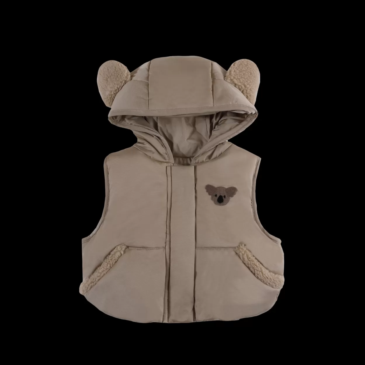 Donsje Amsterdam Luijx Bodywarmer | Koala | Soft Taupe Softtaupe Cheap