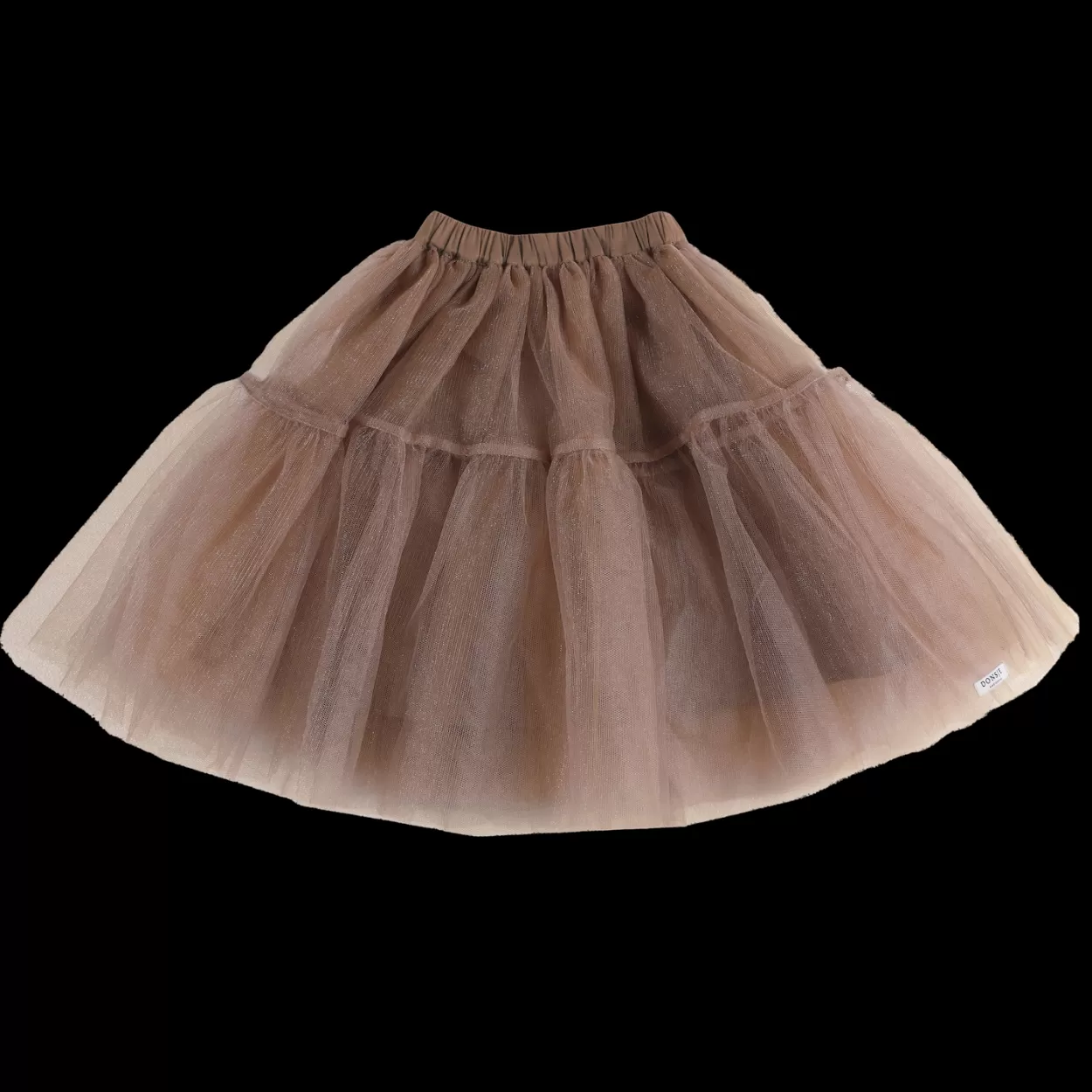 Donsje Amsterdam Mallou Skirt | Hazelnut Metallic Hazelnutmetallic Hot