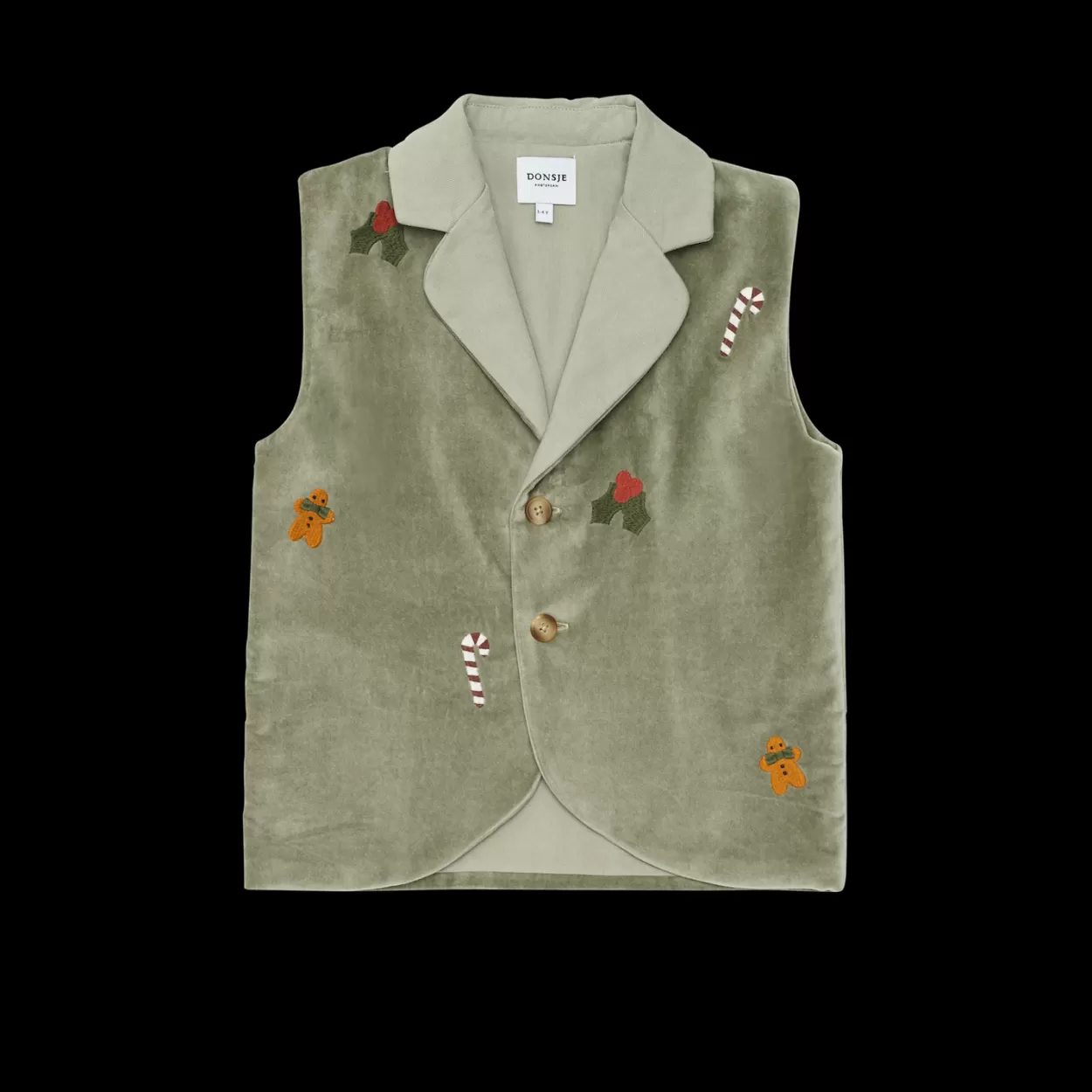 Donsje Amsterdam Mauck Gilet | Dusty Green Dustygreen Hot