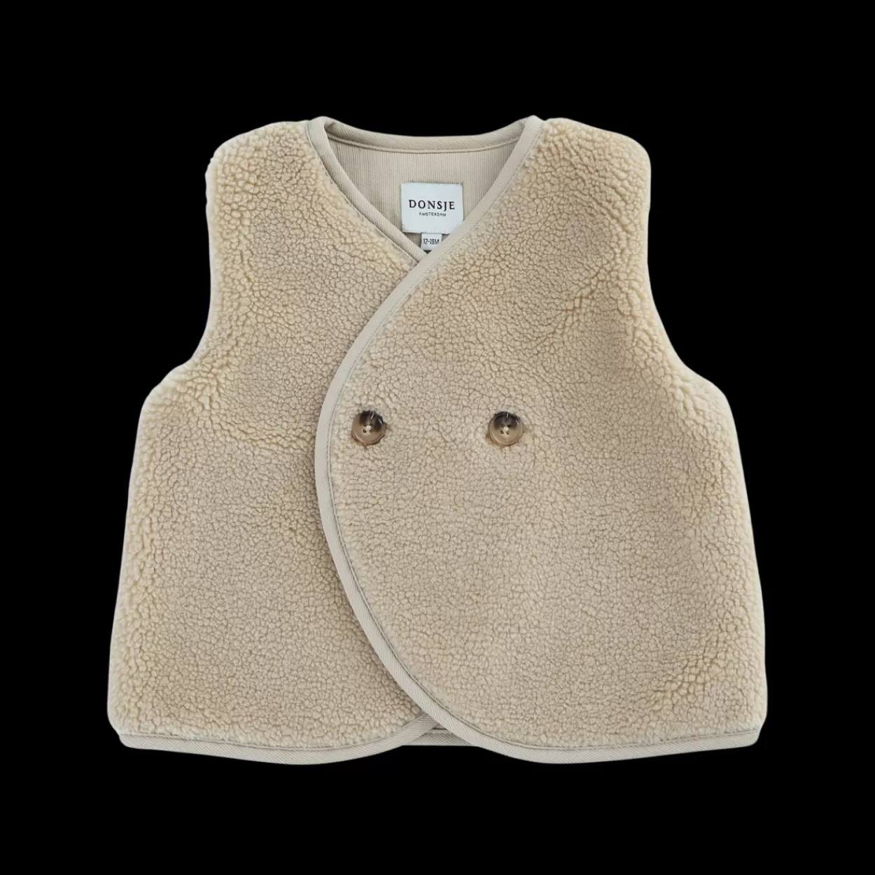 Donsje Amsterdam Monty Gilet | Beige New