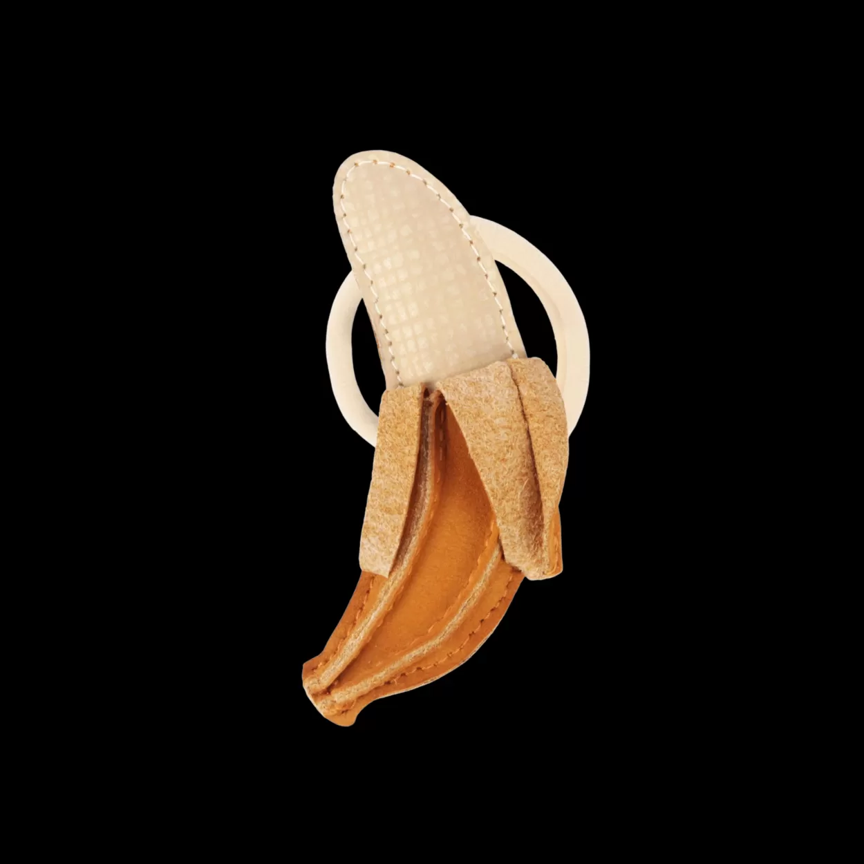 Donsje Amsterdam Nanoe Fruit Hair Tie | Banana | Caramel Nubuck Caramelnubuck Cheap