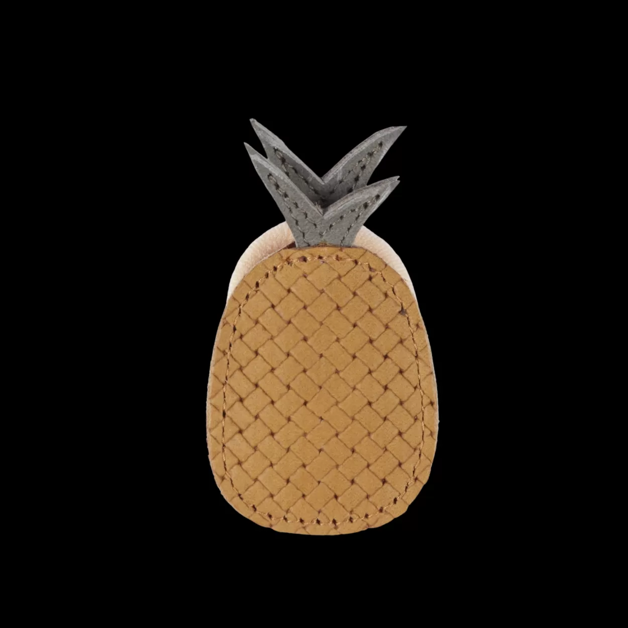 Donsje Amsterdam Nanoe Fruit Hair Tie | Pineapple | Caramel Stamped Nubuck Caramelstampednubuck Cheap