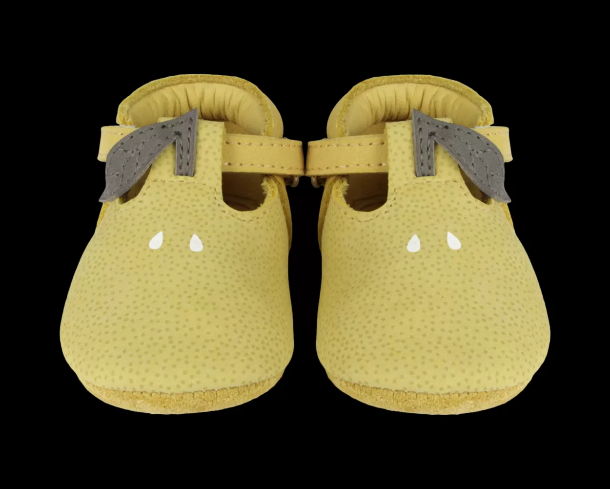 Donsje Amsterdam Nanoe Shoes | Lemon | Canary Dotted Nubuck Canarydottednubuck Sale