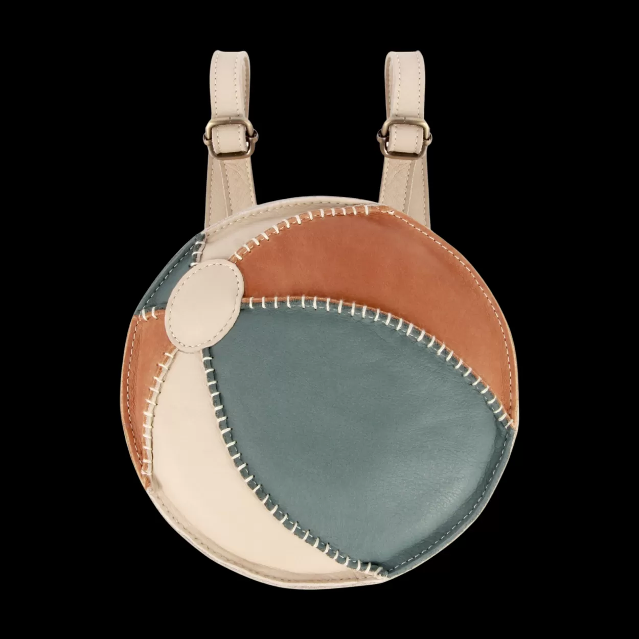 Donsje Amsterdam Nino Backpack | Beach Ball | Cream Leather Creamleather Online