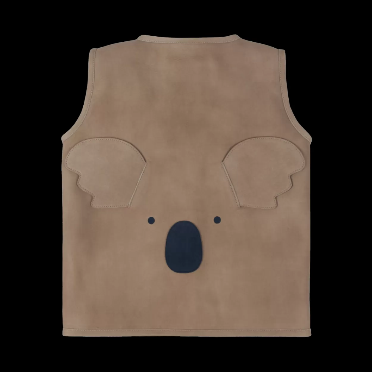 Donsje Amsterdam Noa Gilet | Koala | Truffle Nubuck Trufflenubuck Clearance