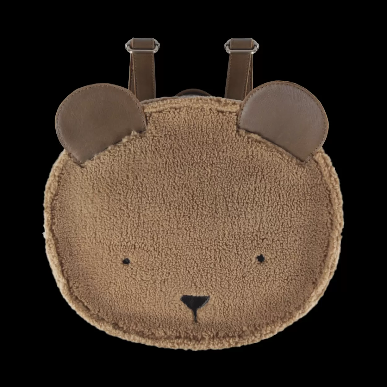 Donsje Amsterdam Paui Schoolbag | Bear | Light Maple Curly Faux Fur Lightmaplecurlyfauxfur Outlet