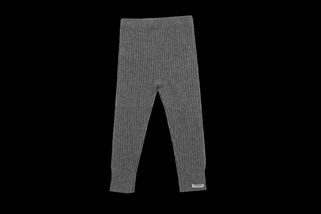 Donsje Amsterdam Pem Merino Wool Trousers | Grey Melange Greymelange New