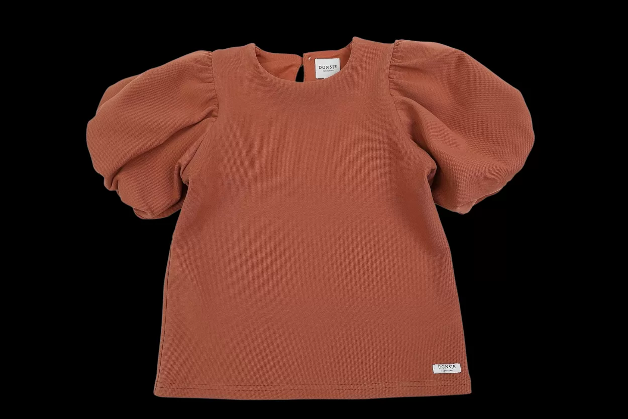 Donsje Amsterdam Phiphi Top | Terracotta Online