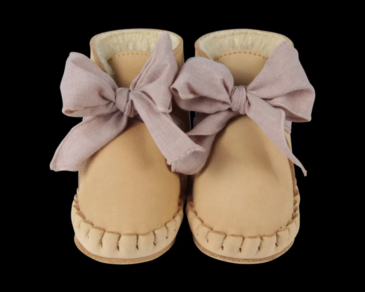 Donsje Amsterdam Pina Organza Booties | Kaki Nubuck Kakinubuck Fashion