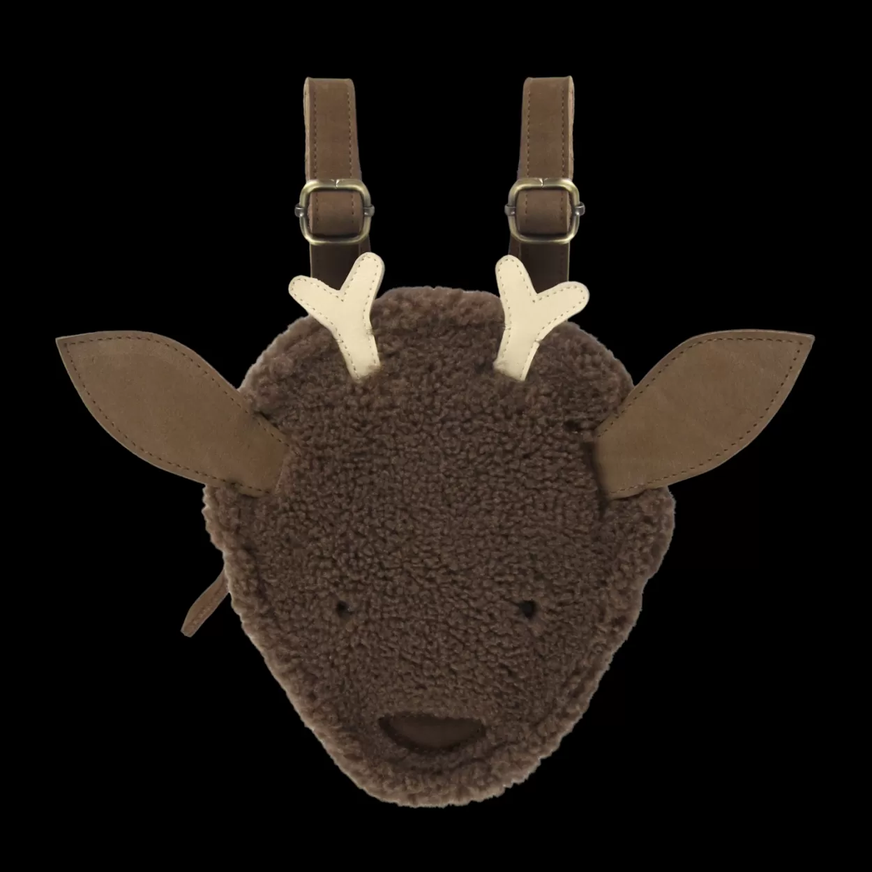 Donsje Amsterdam Pugi Backpack | Stag | Hazelnut Curly Faux Fur Hazelnutcurlyfauxfur Fashion
