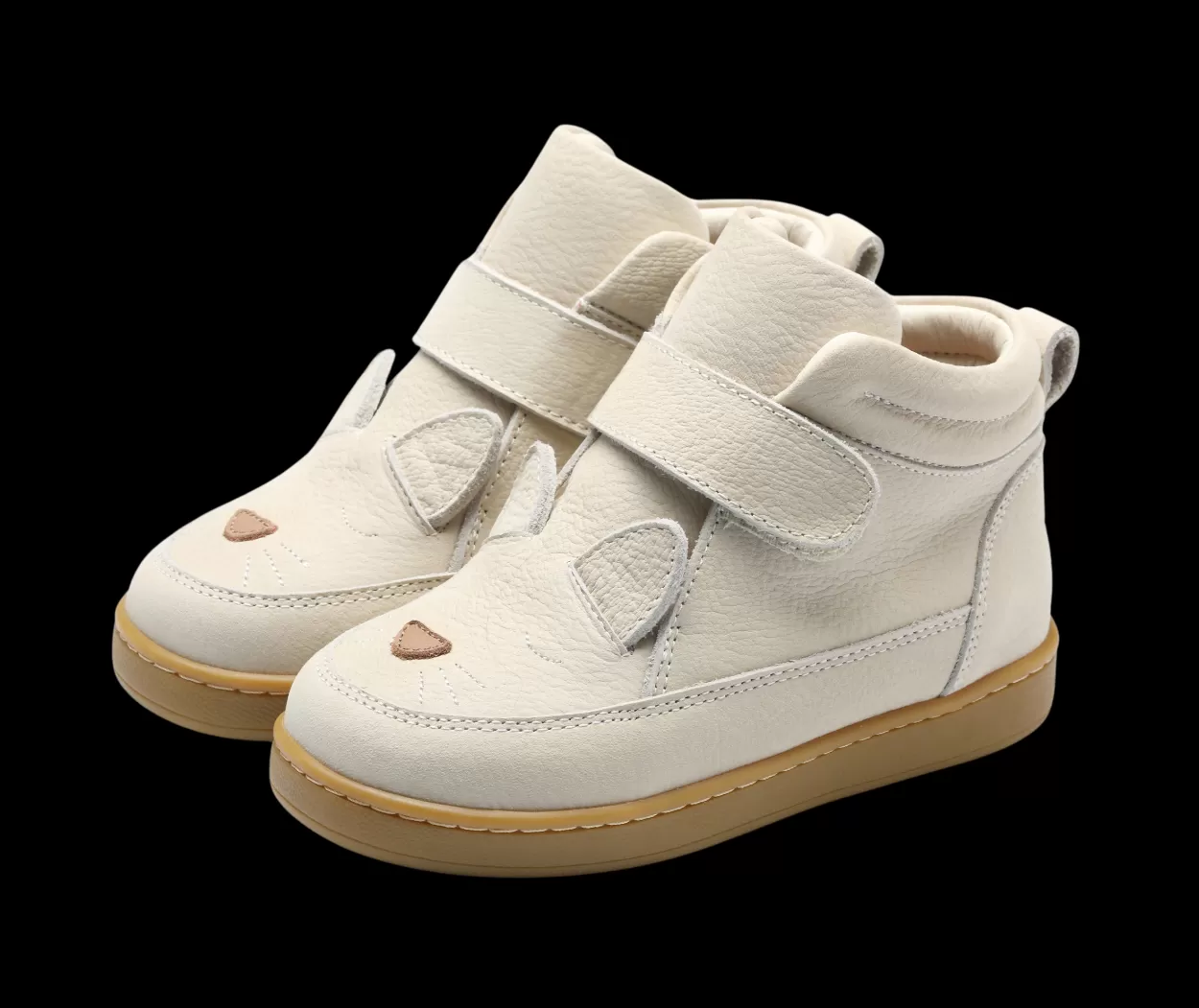 Donsje Amsterdam Qika Sneakers | Kitten | Cream Betting Leather Creambettingleather Best Sale