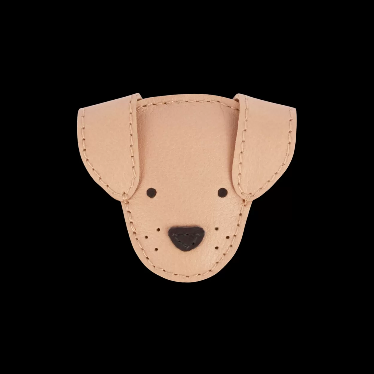 Donsje Amsterdam Qosy Classic Hairclip | Dog | Light Rust Leather Lightrustleather Online