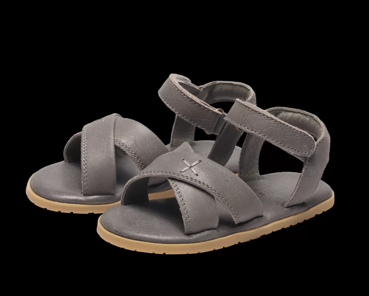 Donsje Amsterdam Qotis Sandals | Grey Leather Greyleather Cheap