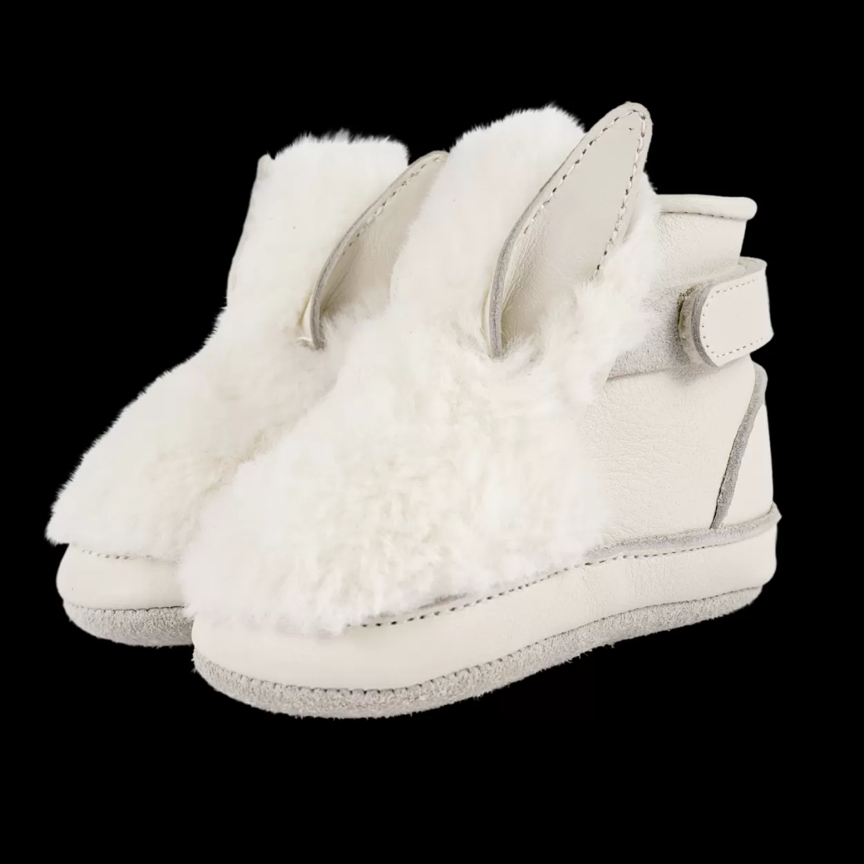 Donsje Amsterdam Richy Booties | Snow Rabbit | Off White Soft Faux Fur Offwhitesoftfauxfur Clearance